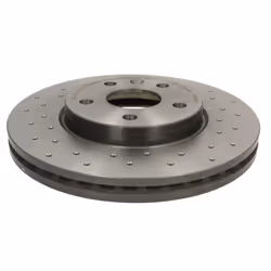 Disque de frein BREMBO 09B3551X avant, perforé, ventilé, perforé, 1 pièce