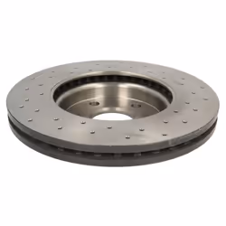 Disque de frein BREMBO 09B3551X avant, perforé, ventilé, perforé, 1 pièce