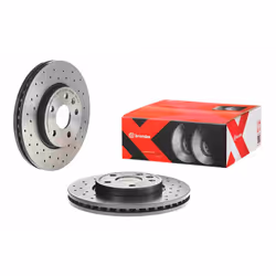 Disque de frein BREMBO 09B3551X avant, perforé, ventilé, perforé, 1 pièce - Vue supplémentaire 4