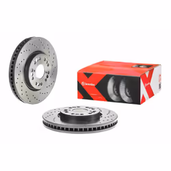Disque de frein BREMBO 0984021X avant, perforé, ventilé, perforé, 1 pièce - Vue supplémentaire 4
