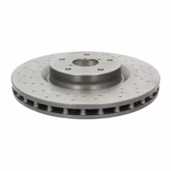 Disque de frein BREMBO 0978122X avant, perforé, ventilé, perforé, 1 pièce