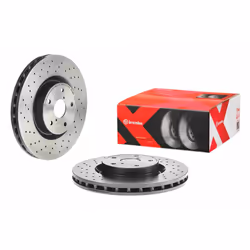 Disque de frein BREMBO 0978122X avant, perforé, ventilé, perforé, 1 pièce - Vue supplémentaire 4