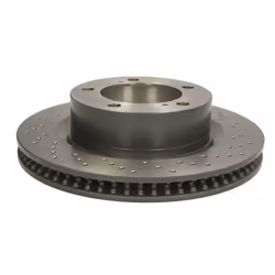 Disque de frein BREMBO 09A9661X avant, perforé, ventilé, perforé, 1 pièce