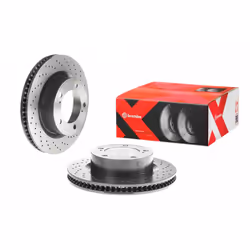 Disque de frein BREMBO 09A9661X avant, perforé, ventilé, perforé, 1 pièce - Vue supplémentaire 4
