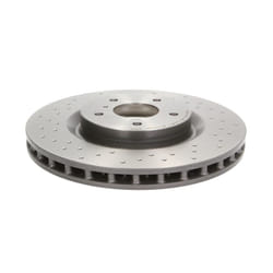 Disque de frein BREMBO 0984851X avant, perforé, ventilé, perforé, 1 pièce