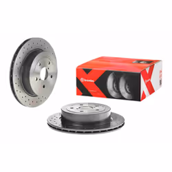 Disque de frein BREMBO 0978132X arrière, perforé, ventilé, perforé, 1 pièce - Vue supplémentaire 4