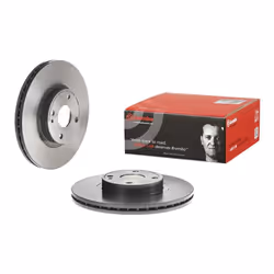 Disque de frein BREMBO 09C13611 avant, ventilé, 1 pièce