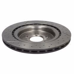 Disque de frein BREMBO 09B78811 arrière, ventilé, rainuré, à haute teneur en carbone, 1 pièce