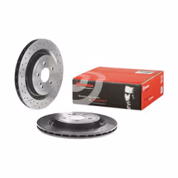 Disque de frein BREMBO 09B78811 arrière, ventilé, rainuré, à haute teneur en carbone, 1 pièce - Vue supplémentaire 4