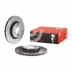 Disque de frein BREMBO 09B75421 avant, ventilé, rainuré, à haute teneur en carbone, 1 pièce - Vue supplémentaire 4