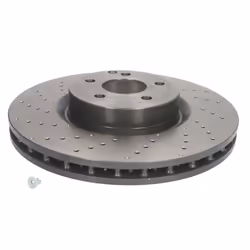 Disque de frein BREMBO 09B47511 avant, ventilé, à haute teneur en carbone, 1 pièce
