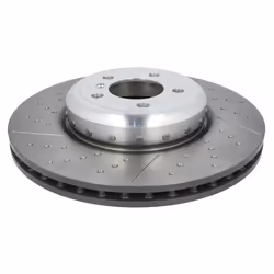 Disque de frein BREMBO 09C39413 avant, ventilé, rainuré, à haute teneur en carbone, 1 pièce