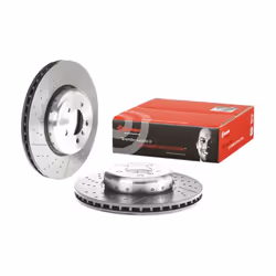 Disque de frein BREMBO 09C39413 avant, ventilé, rainuré, à haute teneur en carbone, 1 pièce - Vue supplémentaire 4