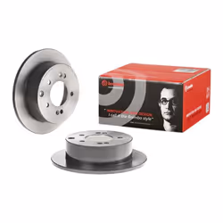 Disque de frein BREMBO 08B66711 arrière, plein, à haute teneur en carbone, 1 pièce - Vue supplémentaire 4