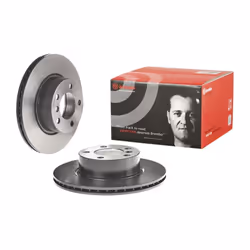 Disque de frein BREMBO 09C11411 avant, ventilé, à haute teneur en carbone, 1 pièce - Vue supplémentaire 4