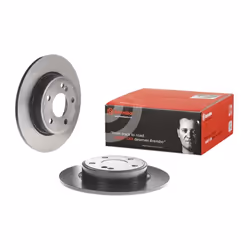 Disque de frein BREMBO 08B34741 arrière, plein, à haute teneur en carbone, 1 pièce - Vue supplémentaire 4