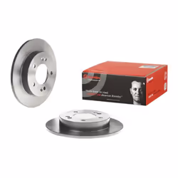 Disque de frein BREMBO 8908121 arrière, plein, 1 pièce