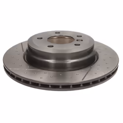 Disque de frein BREMBO 09C24611 arrière, ventilé, rainuré, à haute teneur en carbone, 1 pièce