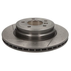 Disque de frein BREMBO 09C24611 arrière, ventilé, rainuré, à haute teneur en carbone, 1 pièce
