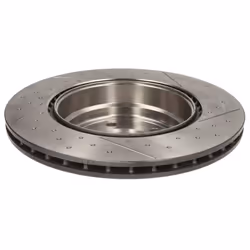 Disque de frein BREMBO 09C24611 arrière, ventilé, rainuré, à haute teneur en carbone, 1 pièce