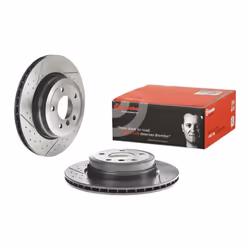 Disque de frein BREMBO 09C24611 arrière, ventilé, rainuré, à haute teneur en carbone, 1 pièce - Vue supplémentaire 4