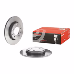Disque de frein BREMBO 08C65911 arrière, plein, 1 pièce - Vue supplémentaire 4