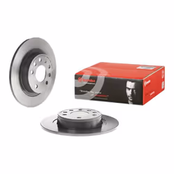 Disque de frein BREMBO 08D08011 arrière, plein, 1 pièce