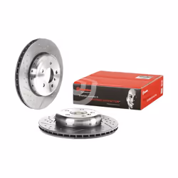 Disque de frein BREMBO 09C39513 arrière, ventilé, rainuré, à haute teneur en carbone, 1 pièce