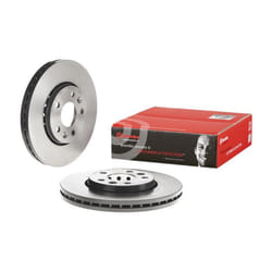 Disque de frein BREMBO 09C64611 avant, ventilé, à haute teneur en carbone, 1 pièce