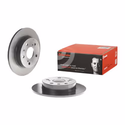 Disque de frein BREMBO 08C04611 arrière, plein, 1 pièce - Vue supplémentaire 4