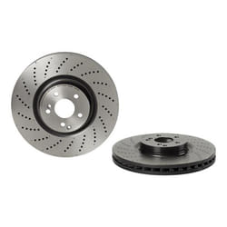 Disque de frein BREMBO 09B76951 avant, ventilé, à haute teneur en carbone, 1 pièce