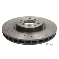 Disque de frein BREMBO 09C33811 avant, ventilé, à haute teneur en carbone, 1 pièce