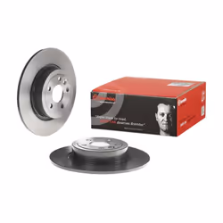 Disque de frein BREMBO 08C30111 arrière, plein, 1 pièce