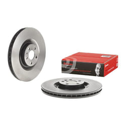 Disque de frein BREMBO 09C93711 avant, ventilé, à haute teneur en carbone, 1 pièce