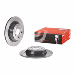 Disque de frein BREMBO 08N25741 arrière, plein, 1 pièce