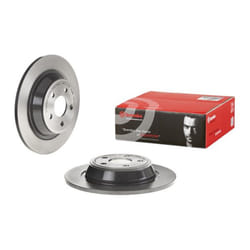 Disque de frein BREMBO 08N25741 arrière, plein, 1 pièce