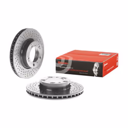 Disque de frein BREMBO 09C88011 avant, ventilé, à haute teneur en carbone, 1 pièce - Vue supplémentaire 4