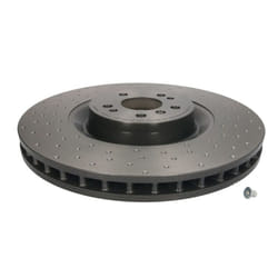 Disque de frein BREMBO 09C94211 avant, ventilé, à haute teneur en carbone, 1 pièce