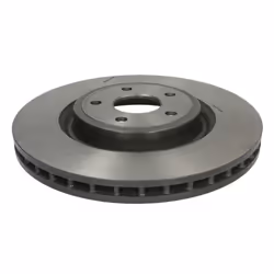 Disque de frein BREMBO 09N24621 avant, ventilé, rainuré, à haute teneur en carbone, 1 pièce