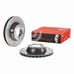 Disque de frein BREMBO 09C87831 arrière, ventilé, rainuré, à haute teneur en carbone, 1 pièce