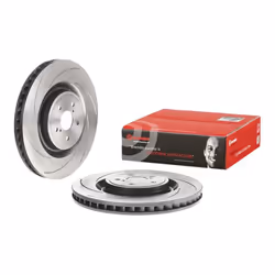 Disque de frein BREMBO 09C26611 avant, ventilé, rainuré, à haute teneur en carbone, 1 pièce - Vue supplémentaire 4