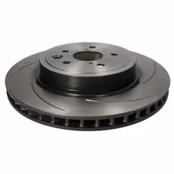 Disque de frein BREMBO 09C18121 arrière, ventilé, rainuré, à haute teneur en carbone, 1 pièce