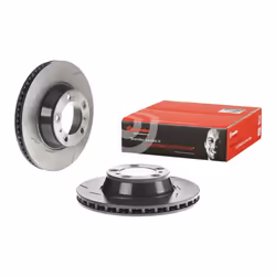 Disque de frein BREMBO 09C87821 arrière, ventilé, rainuré, à haute teneur en carbone, 1 pièce