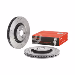 Disque de frein BREMBO 09B80511 avant, ventilé, rainuré, à haute teneur en carbone, 1 pièce - Vue supplémentaire 4