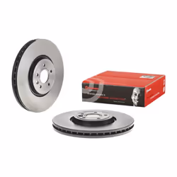 Disque de frein BREMBO 09D06411 avant, ventilé, à haute teneur en carbone, 1 pièce