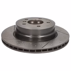 Disque de frein BREMBO 09C31521 arrière, ventilé, rainuré, à haute teneur en carbone, 1 pièce