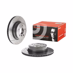 Disque de frein BREMBO 09C31521 arrière, ventilé, rainuré, à haute teneur en carbone, 1 pièce - Vue supplémentaire 4