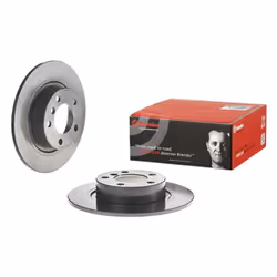 Disque de frein BREMBO 08D18011 arrière, plein, à haute teneur en carbone, 1 pièce