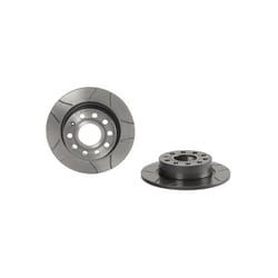 Disque de frein BREMBO 8950275 arrière, rainuré, plein, 1 pièce