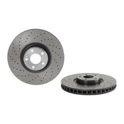 Disque de frein BREMBO 09D52413 avant, ventilé, à haute teneur en carbone, 1 pièce